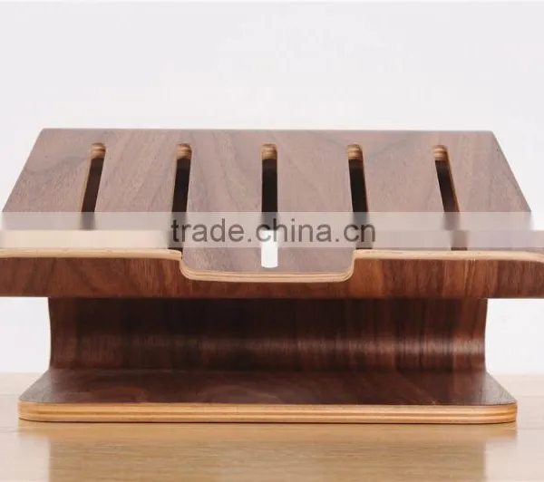 Most Popular Wood Cooling Stand Holder for Laptop/notebooks/stand Holder for Electronic Device photo-5