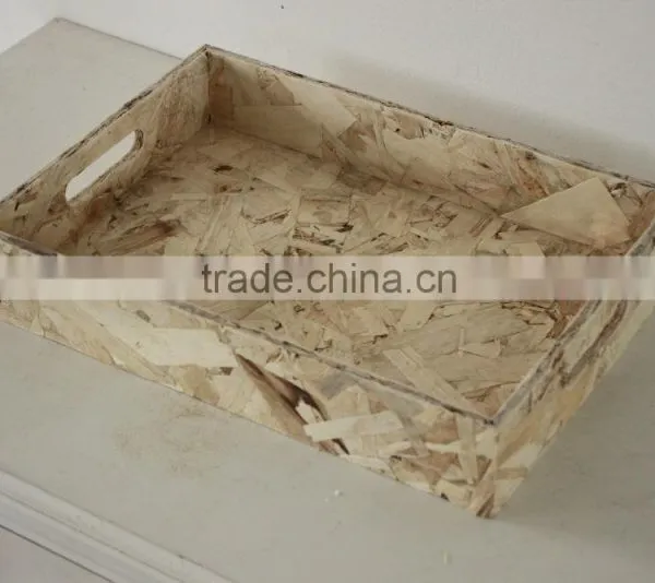 Big Old Handmade Wooden Tray photo-3