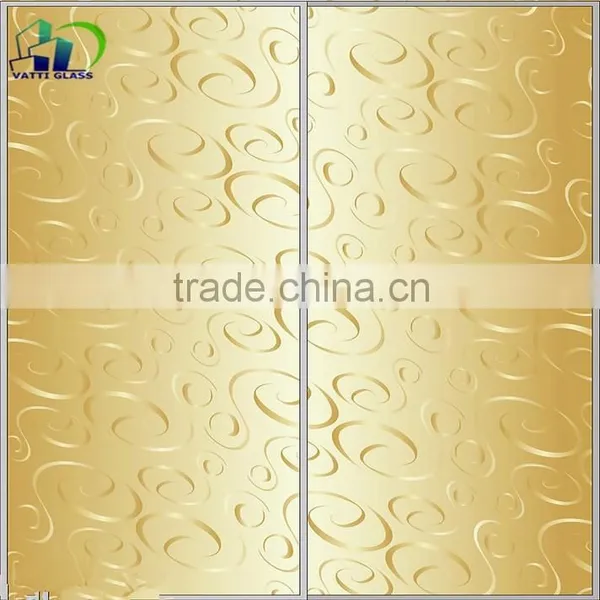 Fine Workmanship of the Decorative Glass Designed for Bathroom Door, Desktop, Partition Wall Design photo-5
