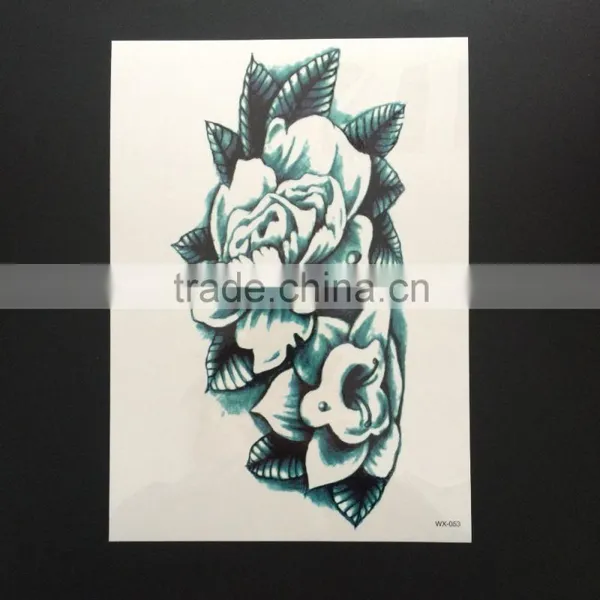 WX- 025 Waterproof Figure in Stone Tattoo Sticker/ Unique Temporary Body Tattoo photo-4