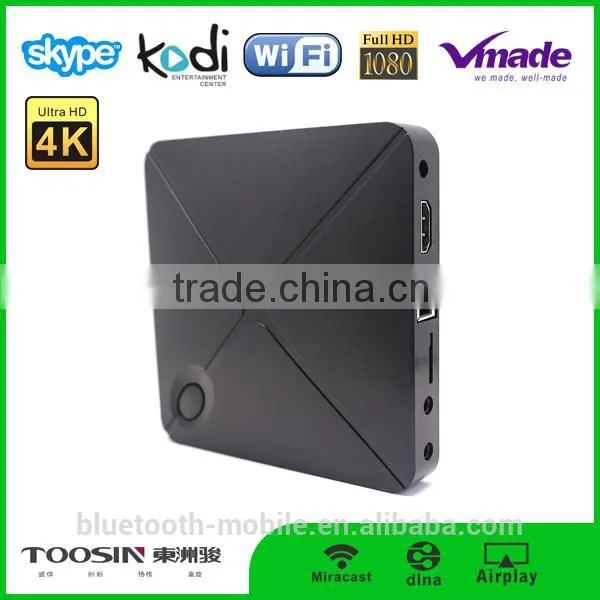 Good Factory Delivery Amlogic S812 Quad-core 2G+8G Android 4.0 XBMC 5G WIFI 4K Smart Android TV BOX photo-2