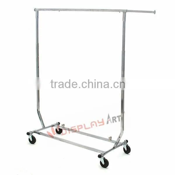 High Quality Metal Rail Garment Rack/ Salesman Rack