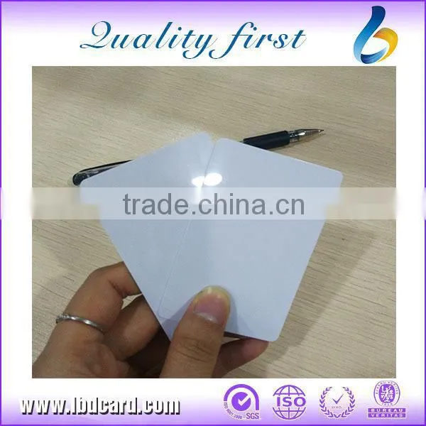 White Blank Unique 125 KHz EM4200 ID Badges With UID Printing photo-4
