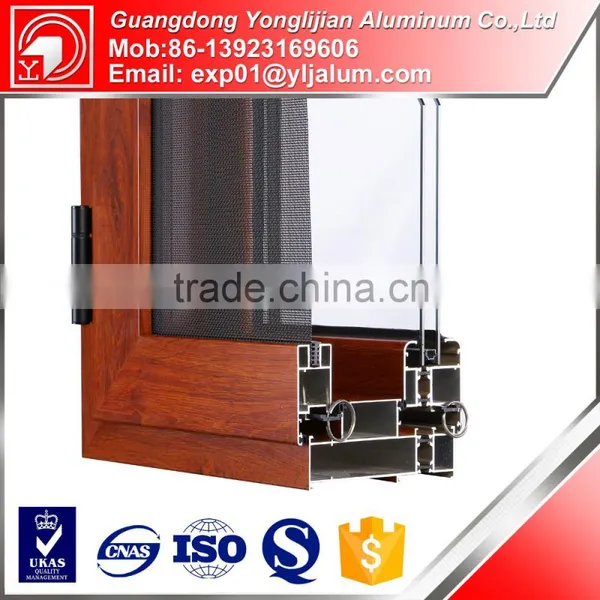 Extruded Aluminum Anodized Window Frame 50*16 photo-2