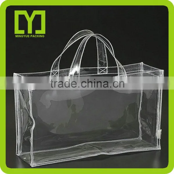 Pvc Fashional Waterproof Bags Clear PVC Good Quality Custompvc Beach Bag photo-4