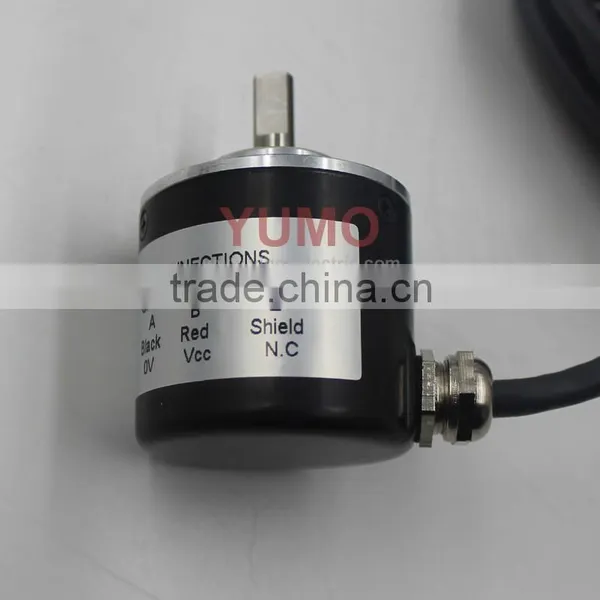 YUMO ISC3806 500PPR 5V CNC System Solid Shaft Encoder Optical Price Incremental Rotary Encoder photo-4