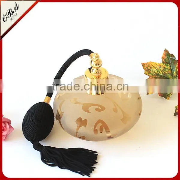 Hand Blown Frosted Glass Perfume Bottle , Airbag Scent Bottle , Reed Diffuser Atomizer Sprayer photo-4