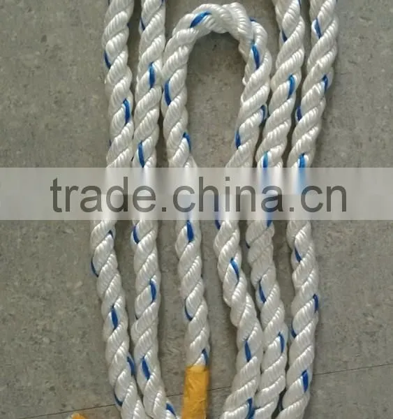 12mm 3 Strand/ST Polyester/PES Mooring Ropes photo-2