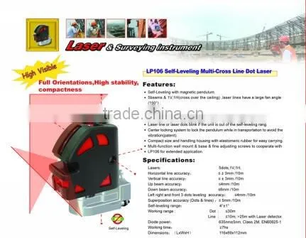 LP106 Cross Line Laser