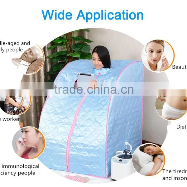 1200W 2L Capality One Person Home Portable Steam Sauna Room photo-5