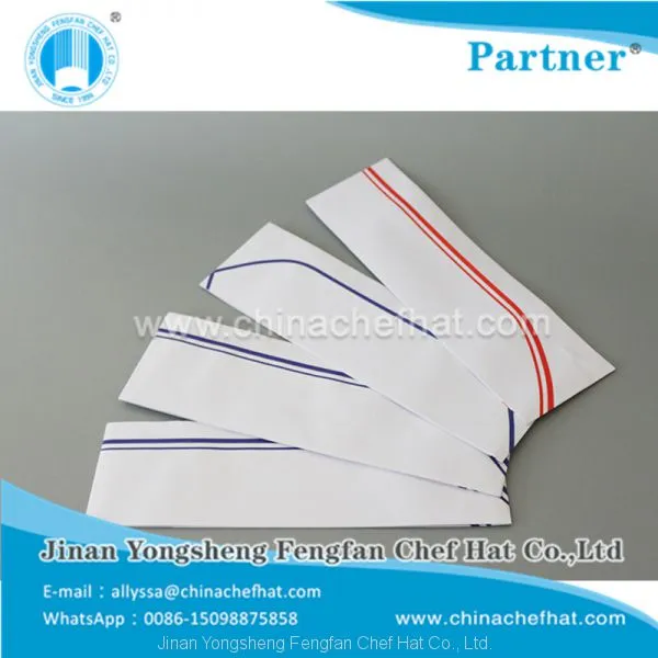 100g Paper Forage Hat 27.5cm*8.5cm photo-3