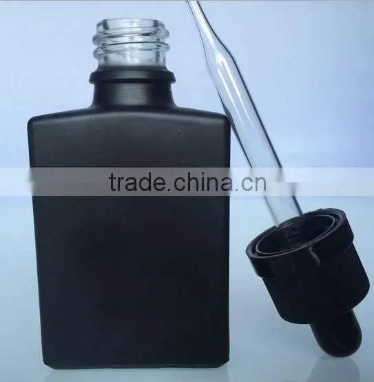 Trade Assurance Clear French Square Glass Dropper Bottle With 15ml 30ml photo-3