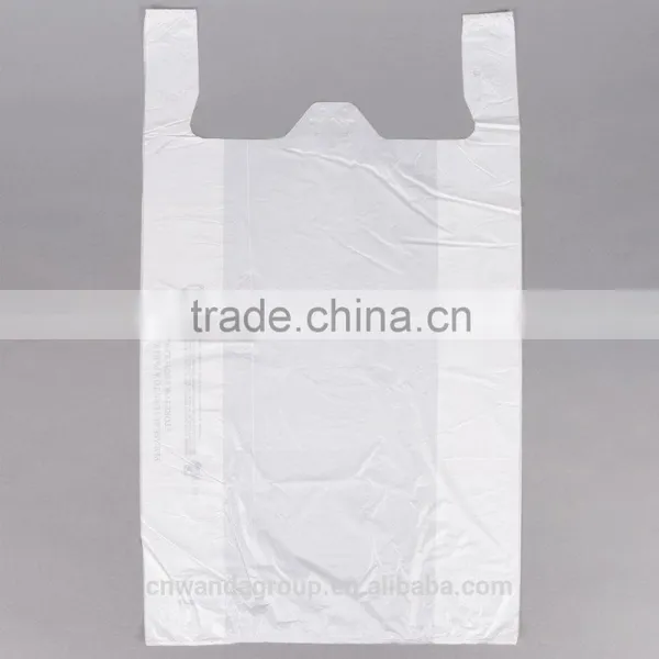 LDPE China Supplier Biodegradable Colorful Food Storage T-shirt Bag photo-2