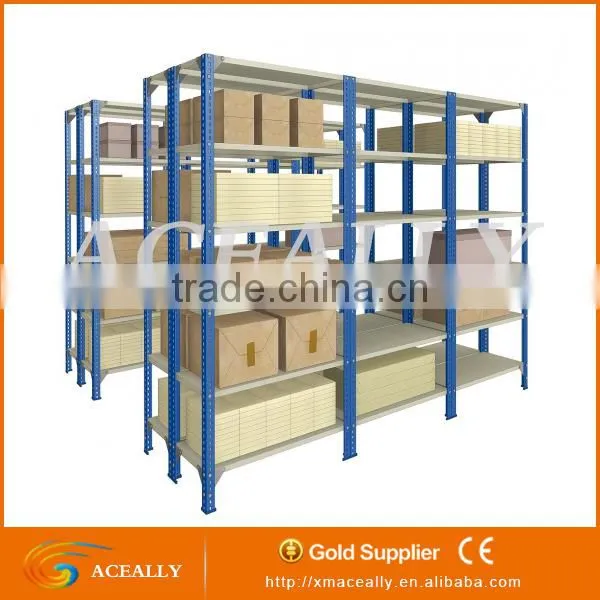 Aceally Steel Slotted Angle Rack Light Duty Boltless Shelving for Warehouse Storage photo-2
