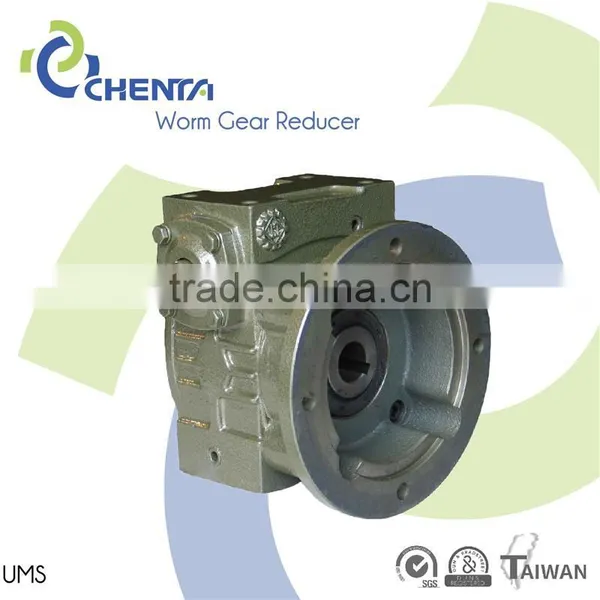 USX Worm Gear Shaft 90mm Worm Electric Motor Right Angle Bevel Gear Reducer photo-2