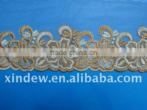 Wedding Embroidery Cording Lace Trimming