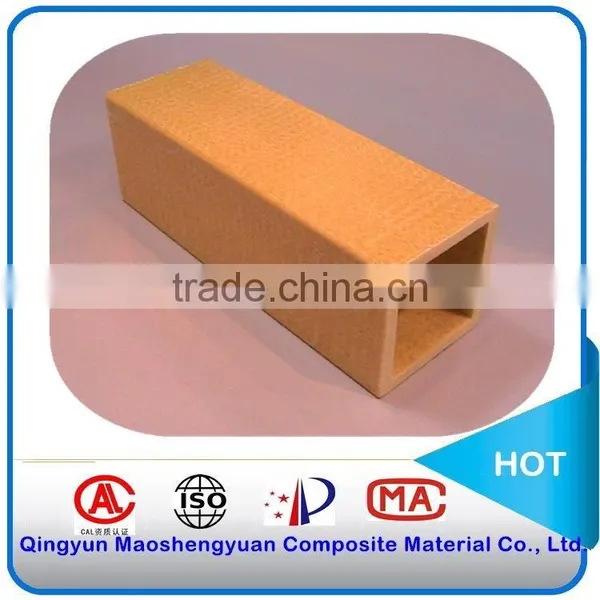 Frp Tube/fiberglass Pipe Prices/ Frp Square Steel Tube