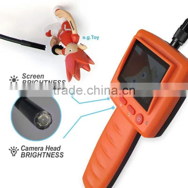 2.4 LCD Portable Video Inspection Endoscope 8.5mm Camera 1m Cable photo-4