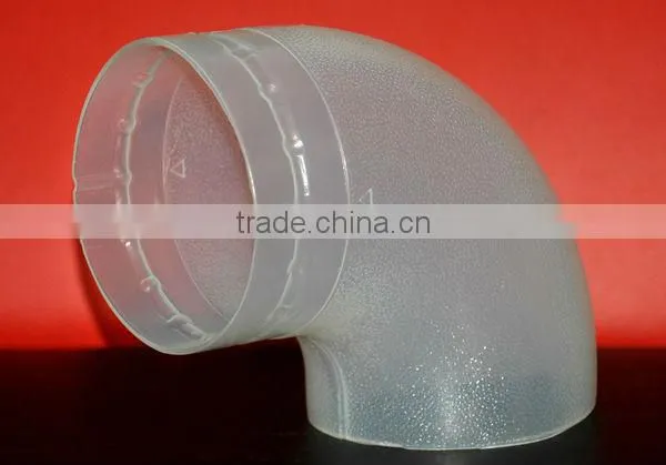 OEM Blow Molding Plastic HDPE Bend Tube Launching Device Bend Tube PP for Sale photo-3