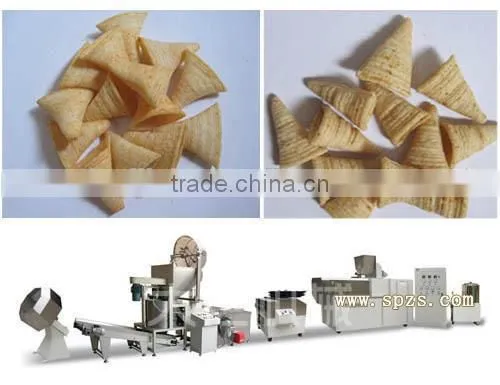 Jinan Dayi Double Screw Crispy Chip Fried Flour Food Extruder Making Machine photo-2