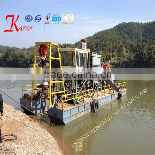 River Submersible Pump Dredge Vessel With Cutter Head photo-5