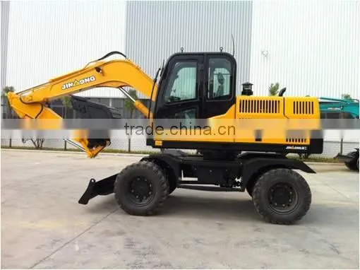 9t 0.4cbm Bucket JGM909L-8 Construction Machinery Wheeled Excavators photo-4