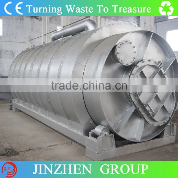 Scrap Tires Pyrolysis/Recycling Machine Also Process Plastic Waste to Crude Oil photo-2