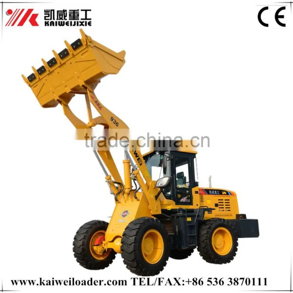 Hydraulic Joystick Control Mini Loader ZL16f With CE Certification photo-3