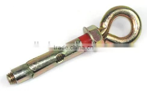 Wells CE 3" Yellow White Galvanized Steel Meteal Rigging Israel Sleeve Eye Anchor photo-5