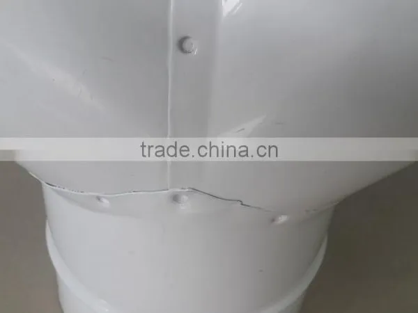 Greenhouse Air Ventilation System Galvanized Steel Y Tee 3-way Round Connector for Spiral Hose Duct Fittings photo-2