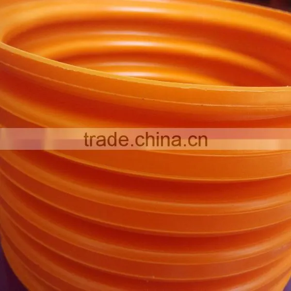 Corrugated Conduit Communications Cable Plastic Modified PP Pipe MPP Pipe