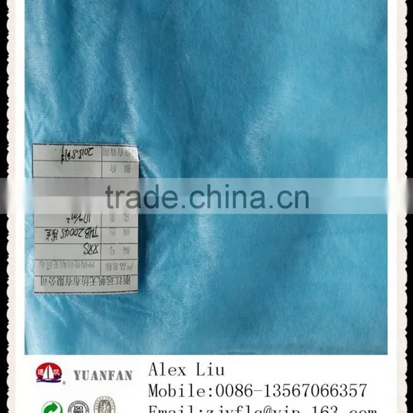 Medical Blue SS PP Spunbonded Non Woven Fabric photo-3