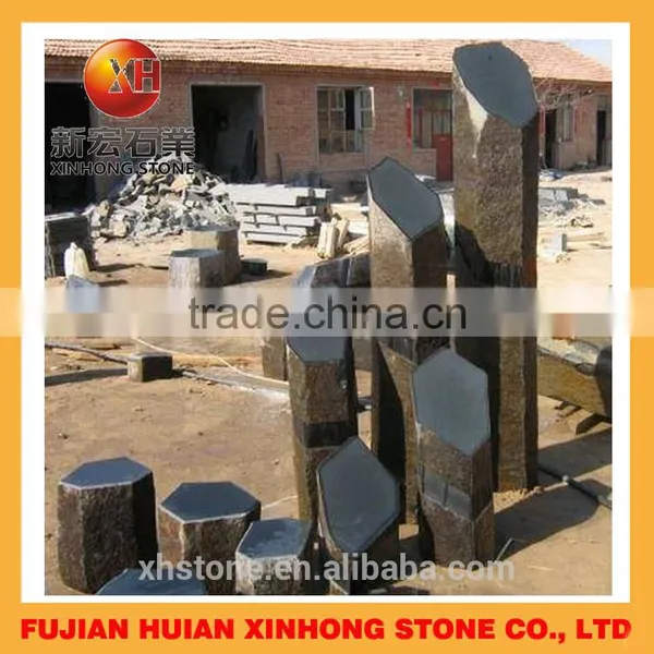 Black Basalt Pillar,high Quality Stone Pillar photo-3