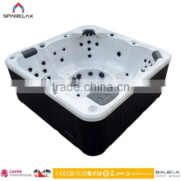 Wholesale China Factory Simple Small Acrylic Bath Tub With PU Pillow photo-6