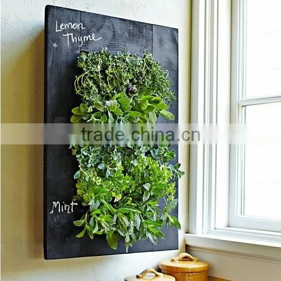 Wooden Chalkboard Wall Planter photo-4