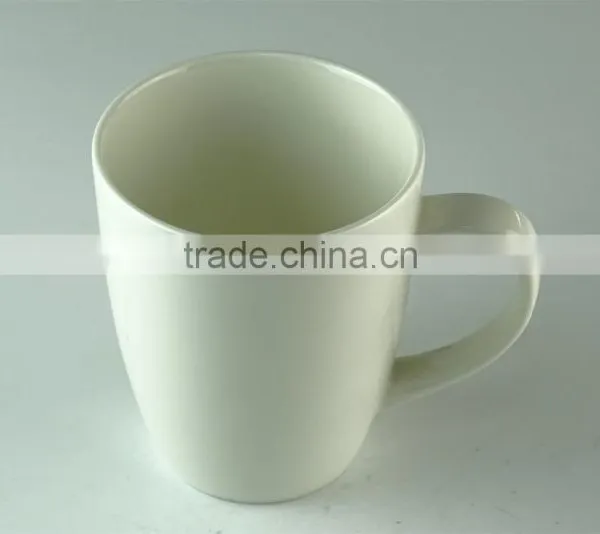 Stocked Cheap 350ml Ceramic Coffee White Mug/cup Standard for Wholesale photo-2