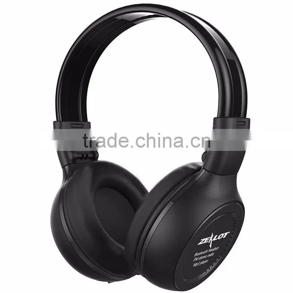 Top Quality B570 Stereo Wireless Headset Bluetooth Headphone Headband Headset With FM TF LED Indicators for Mp3 photo-4