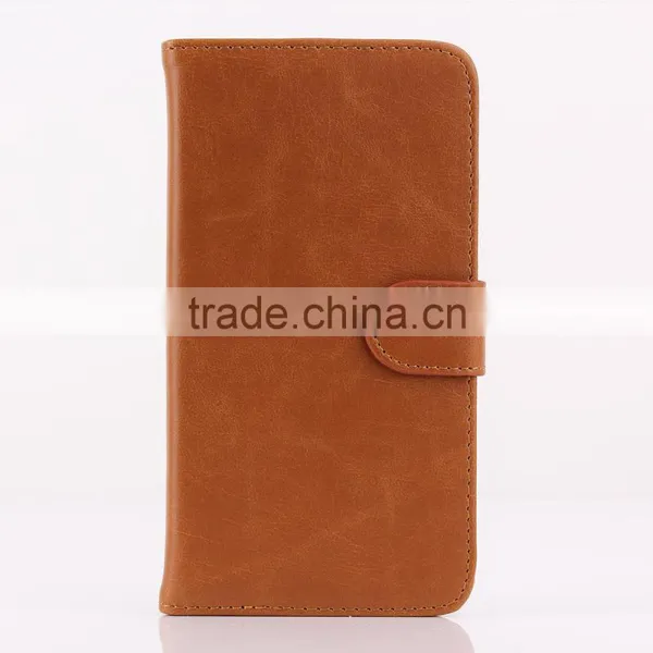 High Quality Crazy-horse PU Card Bumper/pocket Cell Phone Case for HTC photo-3