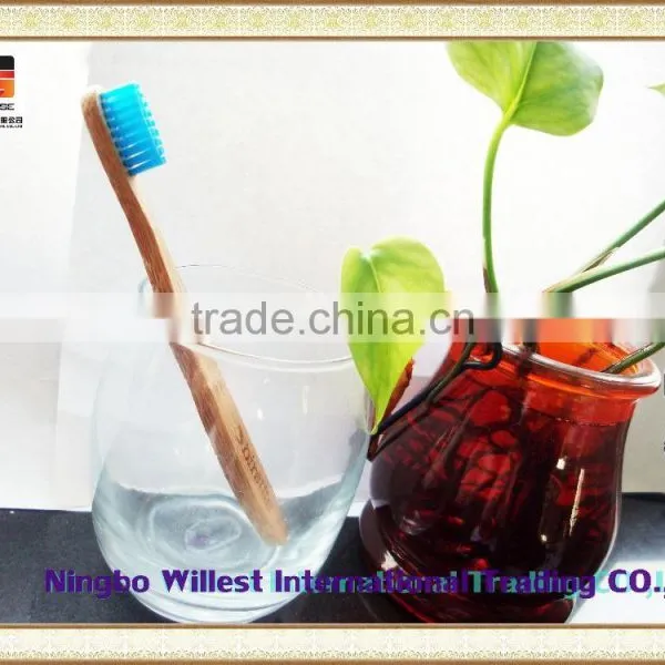 Travel Portable Personal Oral Hygiene Bamboo Toothbrush photo-3