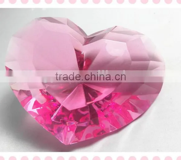 2016 New Style Clear Red Crystal for Valentines Gift With Heart Acrylic photo-6