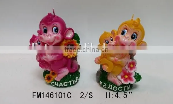 2016 New Year Gift Monkey Shape Candle photo-2