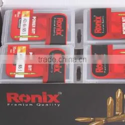 RONIX TITANIUM POWER BIT RH-5409 / RH-5410 Sizes : +2*+2*65 mm / +2*-6*65 mm photo-4