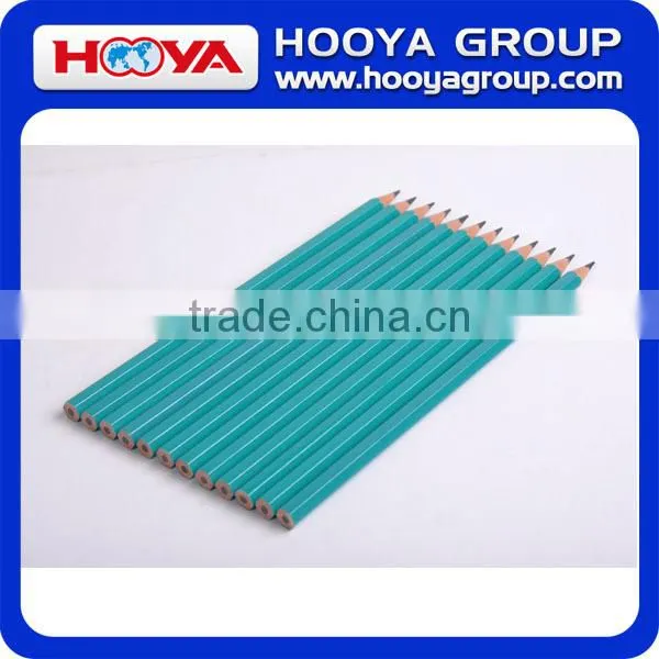 7" Length Hexagonal Lead2.0 HB Plastic Pencil Pre-Sharpened Without Eraser, Box of 12pcs, photo-3
