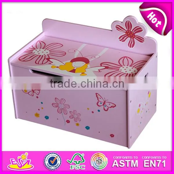 2015 New Kids Wooden Toy Box,popular Children Wooden Toy Box and Hot Multifunction Wooden Toy Box With Good Printing W08C032 photo-3