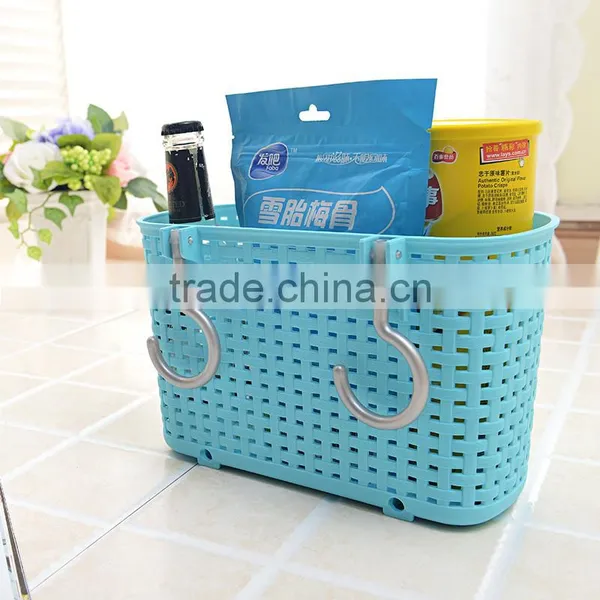 Fashion Plastic Double Hooks Hanging Baskets photo-3