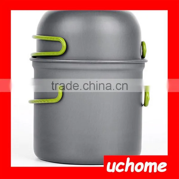 UCHOME Hard Anodized Aluminum Camping Cookware photo-3