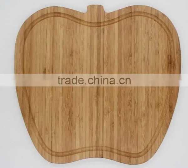 Hot Selling Customized Fruit Shape Chopping Bamboo Board photo-2