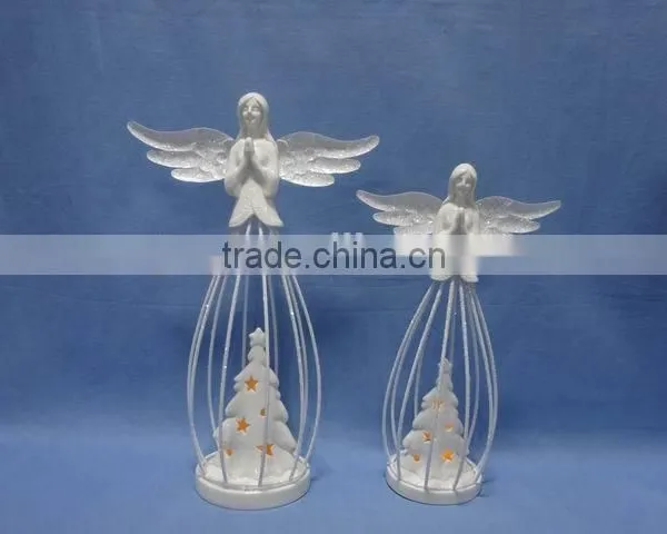 White Angel Decorations Porcelain Holiday Decorations photo-6