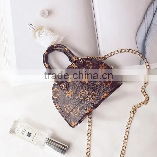 Small Flower Pattern Kids Purse With Zipper Fashion Girls Purse Adult and Kids Stylish Bags photo-2