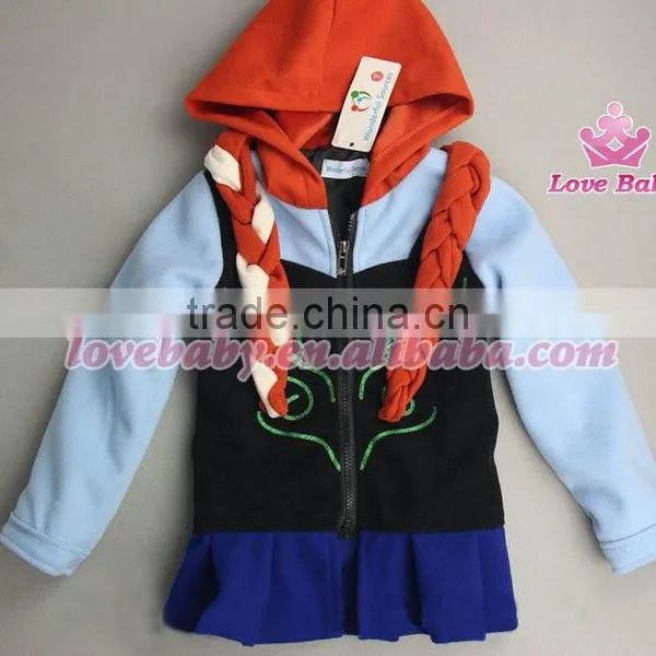Wholesale Boutique Down Baby Winter Coats With Fluffy Wig photo-3
